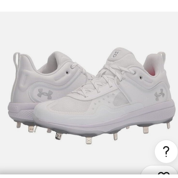 Under Armour Baseball/Softball Cleats
Women's Glyde MT Cleats White Size 6 - Picture 4 of 14